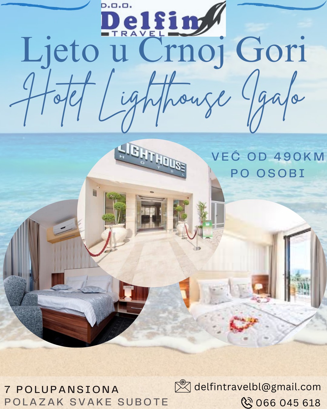 CRNA GORA – HOTEL LIGHTHOUSE – IGALO – LJETO 2025